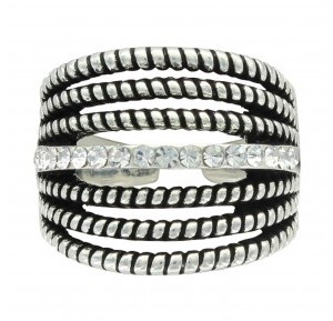 Daily Rope and Shine Ring Attitude Jewelry