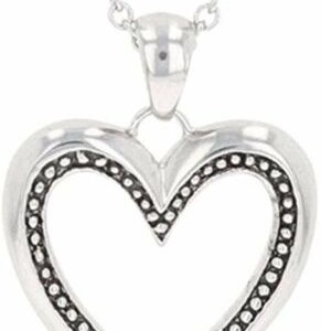 Montana Silversmiths Necklace Womens Heart Soul 19 NC4527