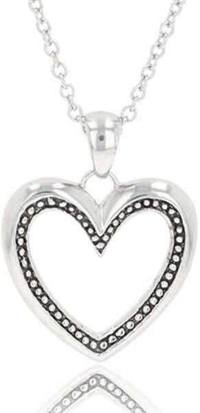 Montana Silversmiths Necklace Womens Heart Soul 19 NC4527